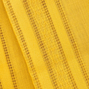 Vintage Golden Yellow Square Placemats - Set Of Two (2)