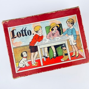 Vintage/Antique &#39;Lotto&#39; Germany Game - Kids Collectible