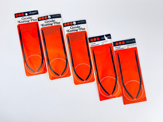 Milward Heavy Gauge Plastic Knitting Pins - 30cm Milward Heavy Gauge Plastic Knitting Pins - 30cm