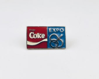 Vintage Coke 1986 Expo Pin