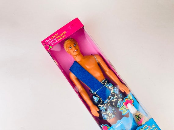 Kilimanjaro George Stevenson Jong Vintage Ken Barbie Pop Tropical Splash Nieuw In Box 1994 - Etsy Nederland