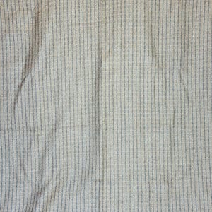 Vintage Brown + Grey Striped Suiting Soft Wool Fabric Material - Cuts Sold Separately