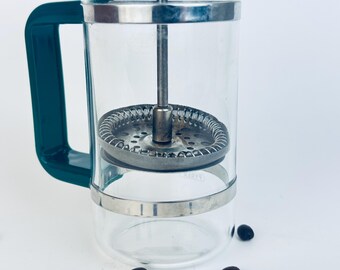 ヴィンテージ 1980年代 フォレストグリーン 'PYREX' ガラス フレンチ