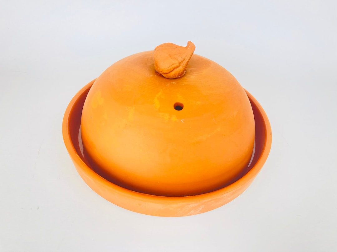 Vintage Terracotta Garlic Baker/roaster Made in Portugal Etsy