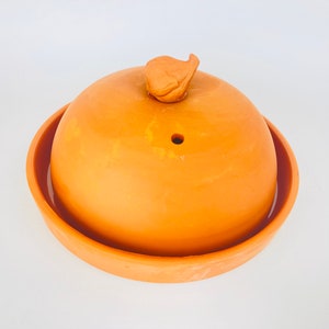 Vintage Terracotta Garlic Baker/Roaster - Made in Portugal