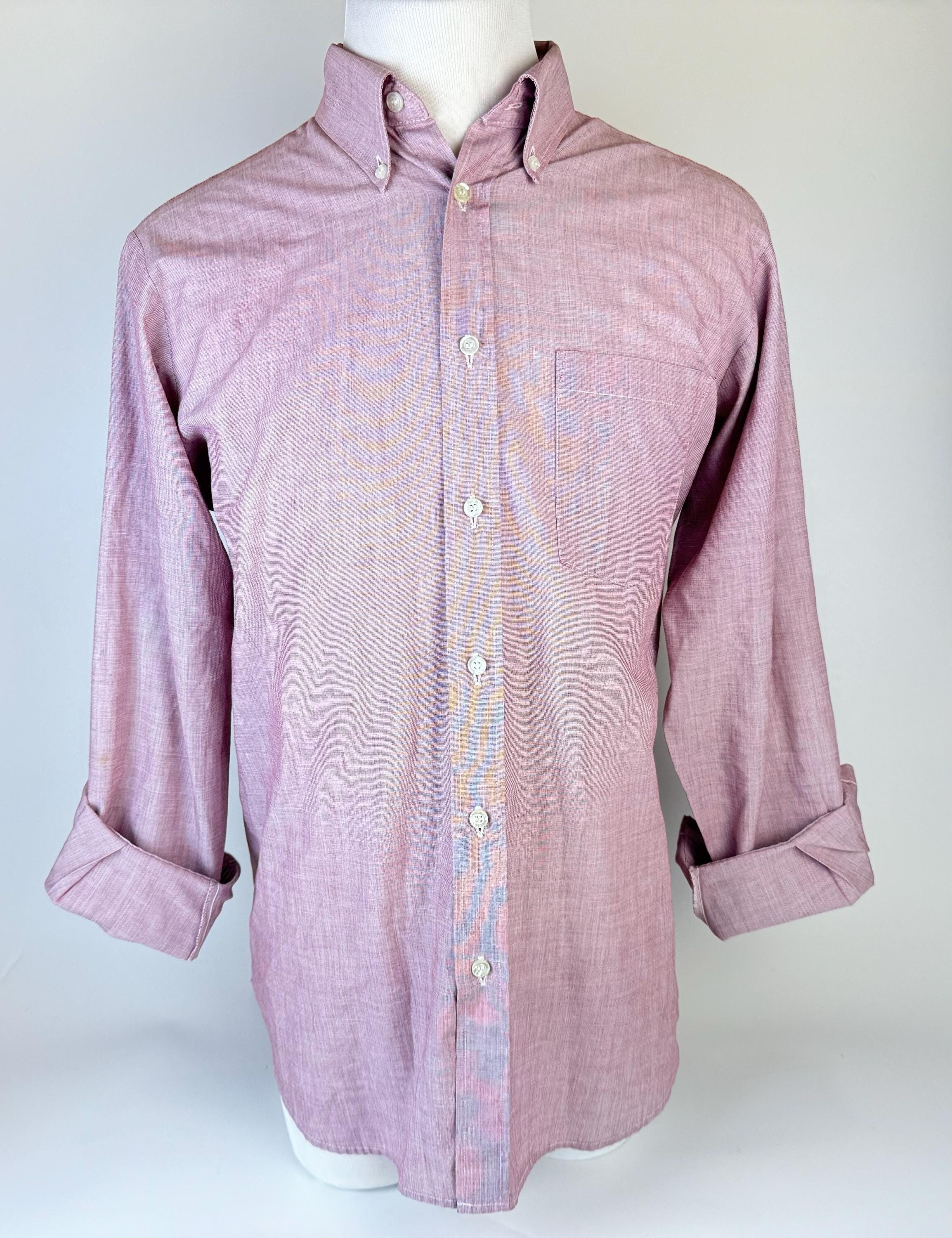 Vintage 'pierre Cardin' Generation II Mens Long Sleeve Button up