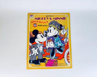 1977年ヴィンテージ ミッキー＆ミニー「ステッピン・アウト」ペーパー