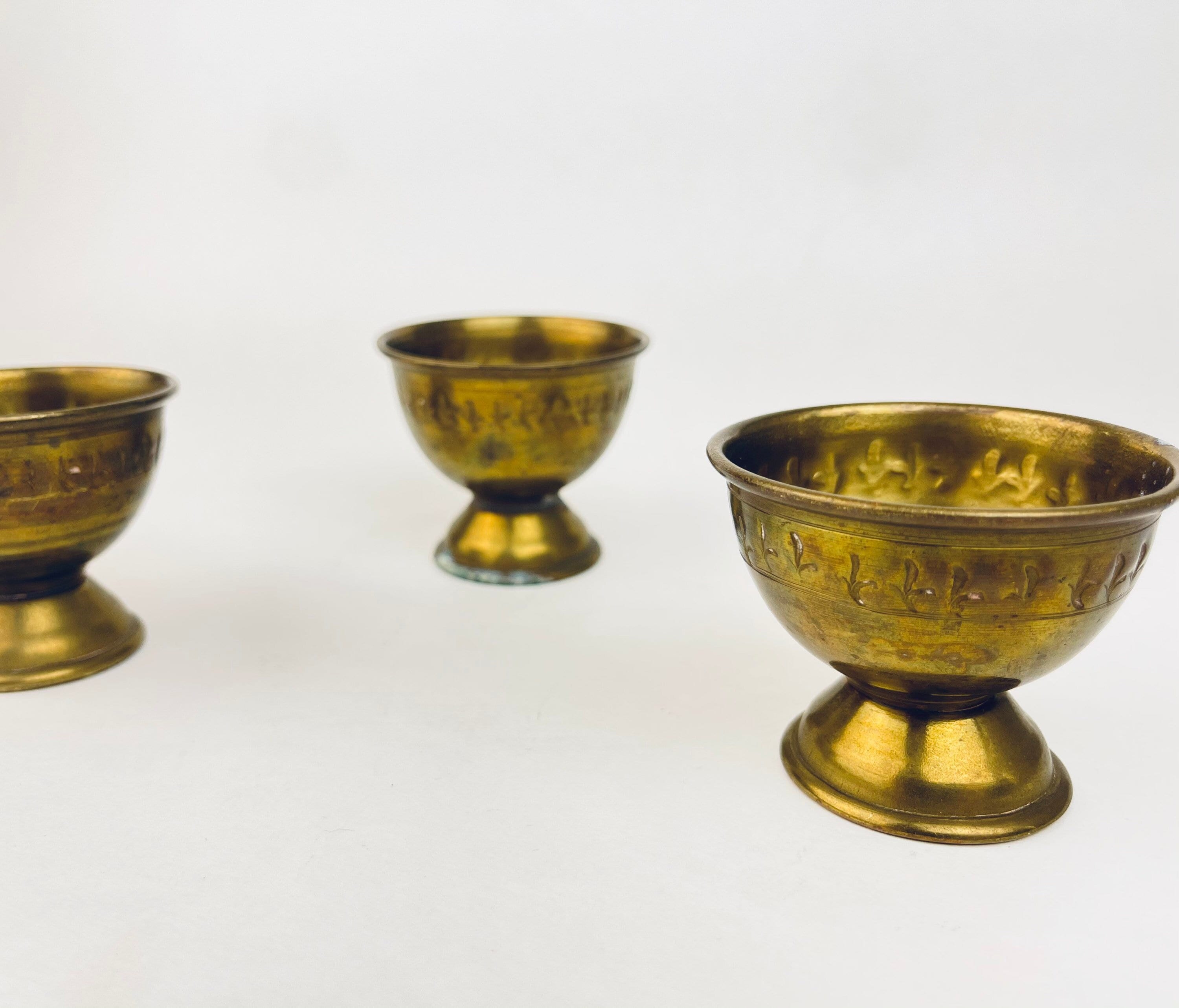 Vintage Brass Cups -  Canada