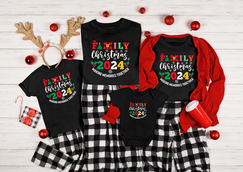 Family Christmas 2024 Making Memories Together Shirts, Christmas Family