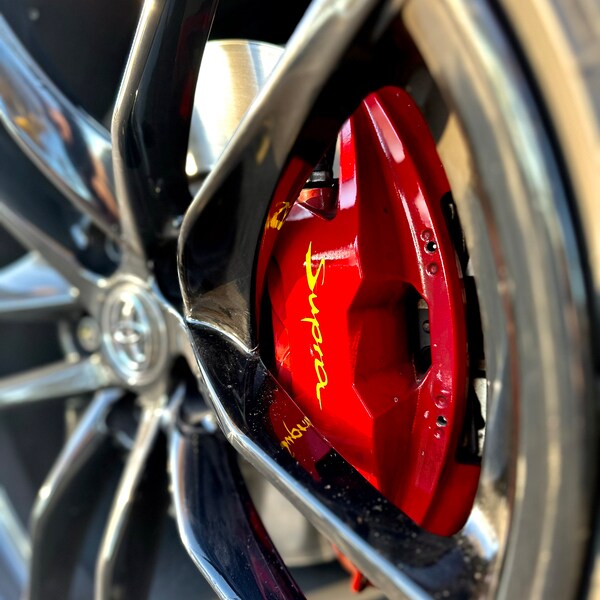 Custom Brake Caliper Decal Etsy