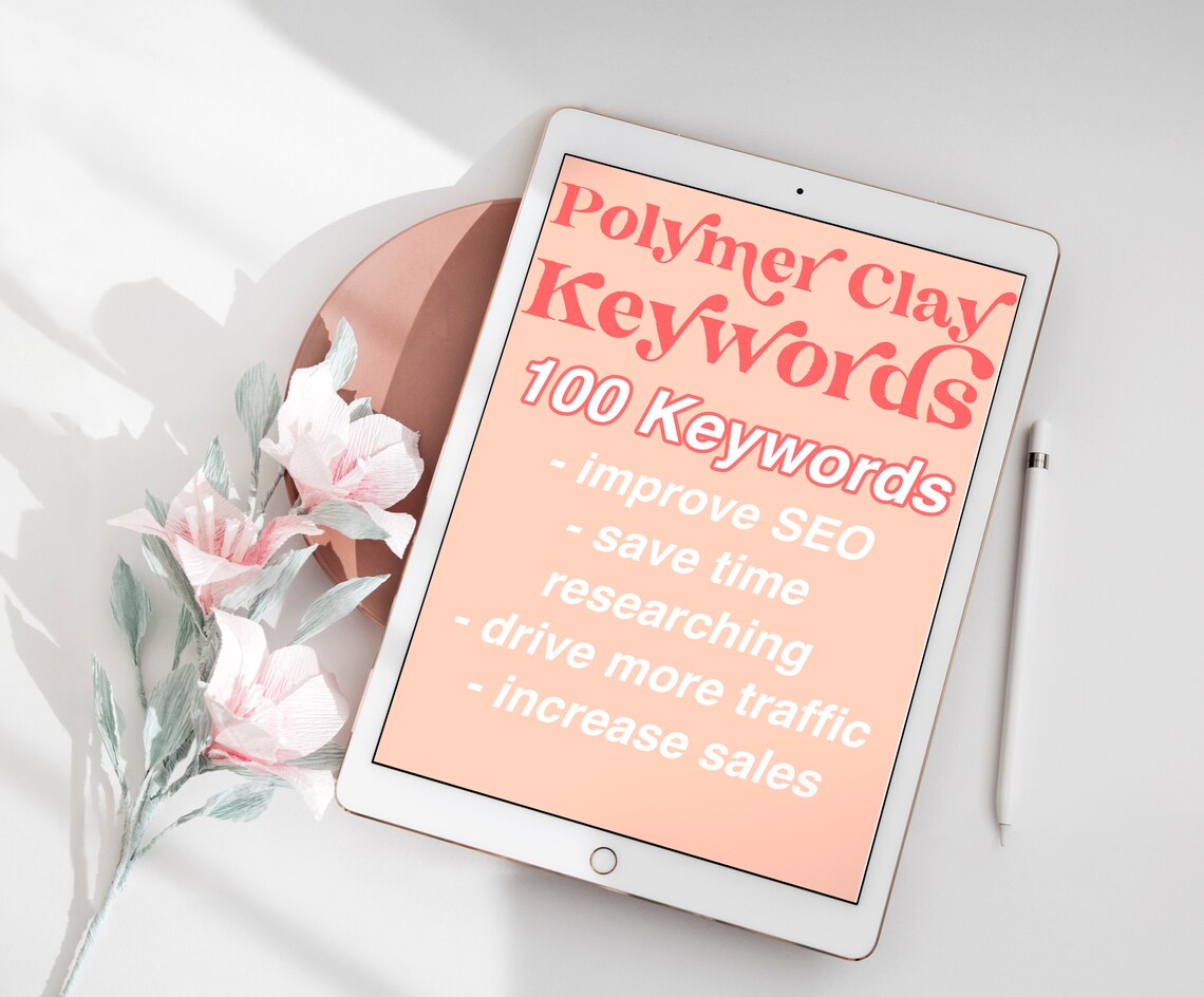 Keyword List for Polymer Clay Earrings and Jewelry Shop Etsy