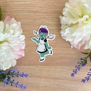 Yadream in Maid Outfit Sticker