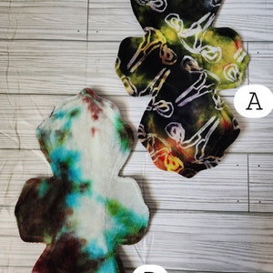 Organic Bamboo Velour Cloth Pad|OBV Pads|Choose Your Shape&Size|Eco-Friendly|Reusable|Handmade|Custom|Pick Your Print|Super Soft