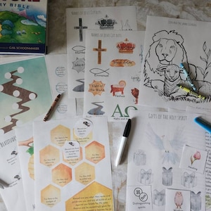Bible Busy Book Printables|Christian Homeschooling|Christian Preschool|Toddler Busy Book|Scriptures|Montessori|Unschooling