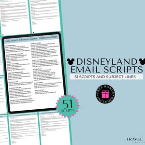 DLR Email Scripts for Travel Agents, DL Travel Agency Templates, Email Templates, CRM Email Scripts, Travel Joy, Canva