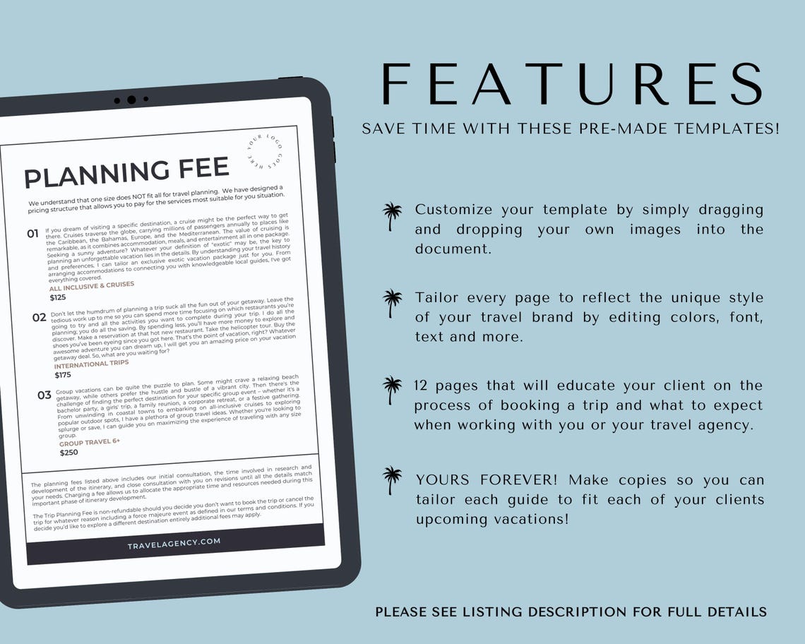 Travel Client Handbook, Travel Agent New Client Handbook, Canva ...