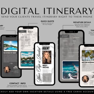 Travel Agent Business Starter Essentials, Travel Agent Branding, Travel Agent Templates, Travel Proposals, Social Media Templates, Emails image 5