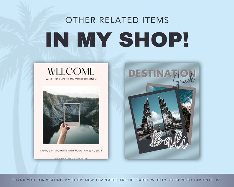 Travel Client Handbook Travel Agent New Client Handbook Etsy