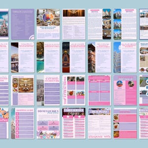 DLP Guide Proposal for Travel Agents, Travel Agent Templates, Theme Park Guide, WDW, Paris image 6