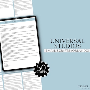 Universal Email Scripts for Travel Agents, Travel Agent Templates, Email Templates, CRM Email Scripts, Travel Joy Email Templates