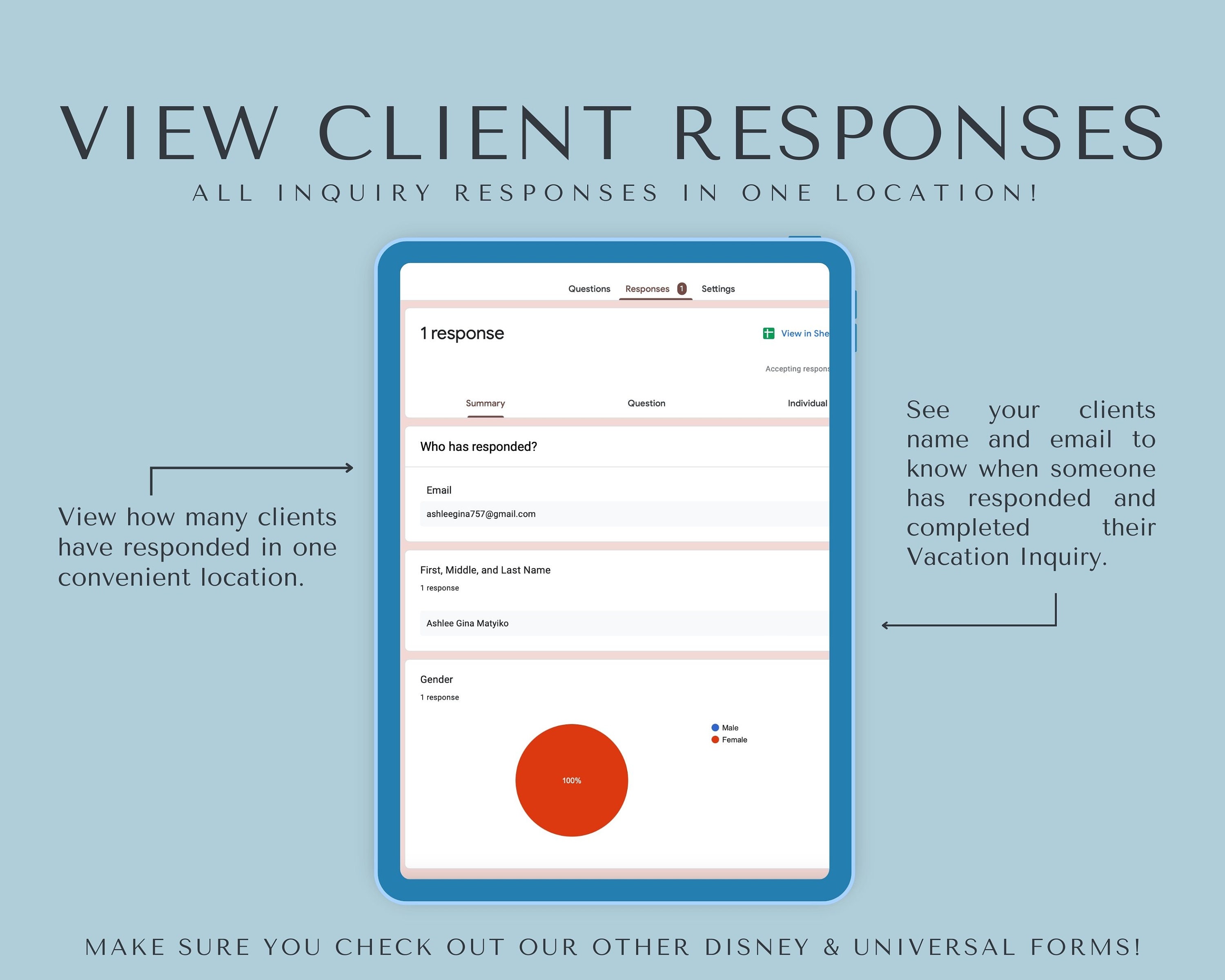 DCL Online Travel Inquiry Client Questionnaire, Travel Agent Templates ...
