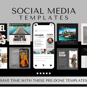 Travel Agent Business Starter Essentials, Travel Agent Branding, Travel Agent Templates, Travel Proposals, Social Media Templates, Emails image 8