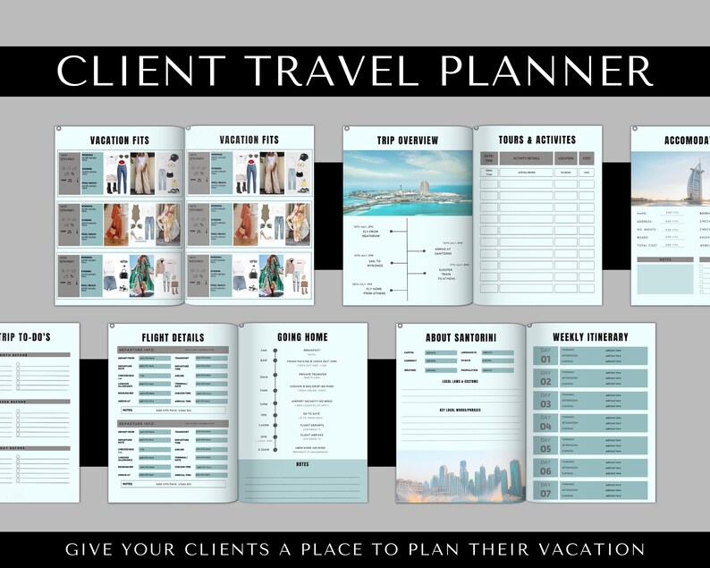 Travel Agent Business Starter Essentials, Travel Agent Branding, Travel Agent Templates, Travel Proposals, Social Media Templates, Emails image 9