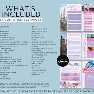 DLP Guide Proposal for Travel Agents, Travel Agent Templates, Theme Park Guide, WDW, Paris image 2