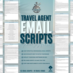 Travel Joy Email Form Templates and Email Scripts for Travel Agents, Travel Agency Marketing, Travel Advisor Forms, Travel Joy Templates