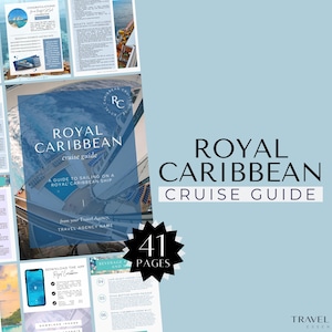 Royal Caribbean Cruise Guide, Travel Agent Templates, Canva, Travel Agency