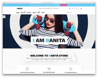 Banita Shopify Responsive Theme Design - HiCityAgency Integration
