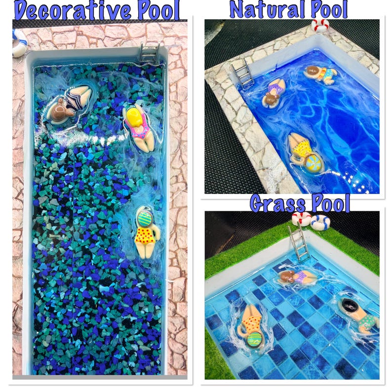 Swimming Pool Trinket Tray - Etsy UK