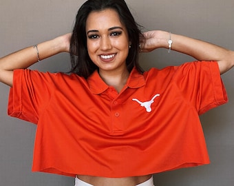 UT Texas Longhorns Crop Polo
