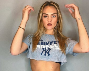 ny yankees crop top