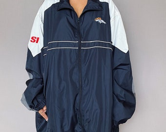 Denver Broncos Windbreaker Jacket - Etsy