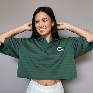 Green Bay Packers Crop Polo