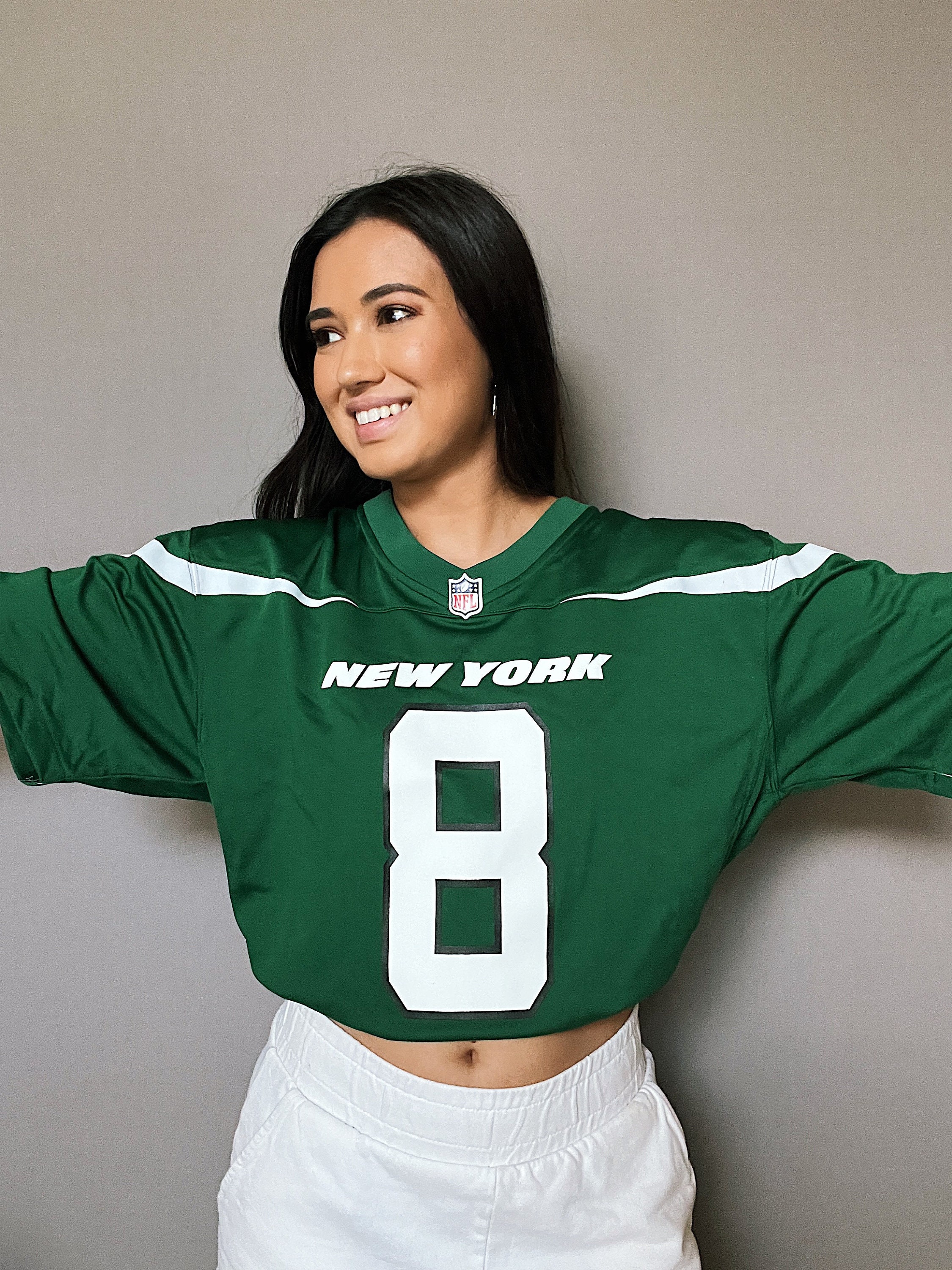 売れ筋商品|||ナイキ カットソー トップス レディース Women's Aaron Rodgers Legacy New York Jets Alternate Legend Jersey Green Amazon.com : NFL PRO LINE Women's Aaron Rodgers Gotham Green