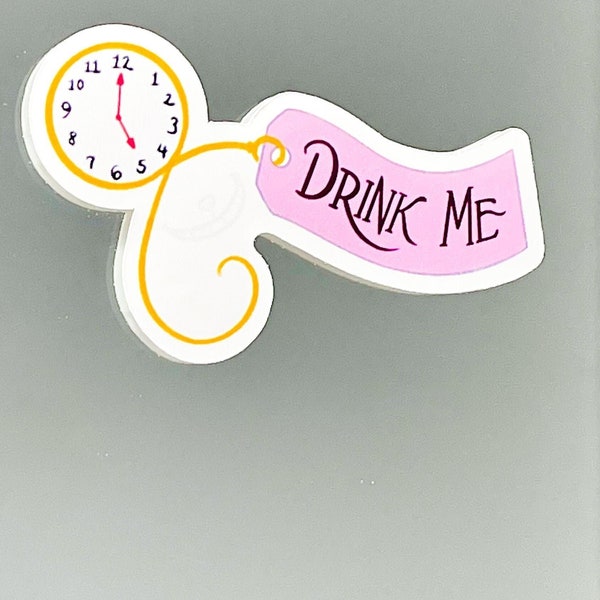 Drink Me Sticker