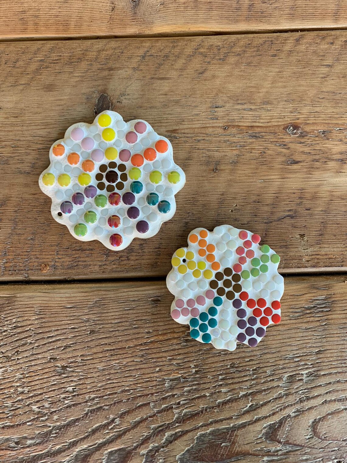 Mosaic Coaster Kit Gift Idea DIY Craft Kit Etsy