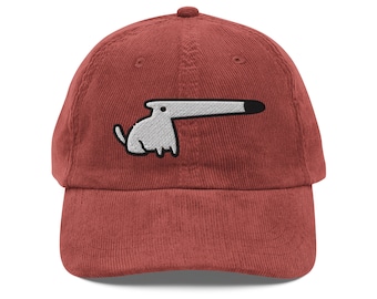 Long Dog Corduroy Dad Cap