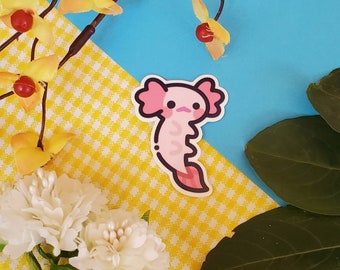 Axolotl'd Clear Sticker