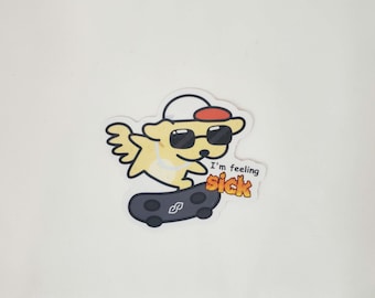 SICK DOG STICKER