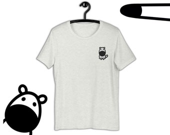 Dog Sniff Embroidered T-Shirt