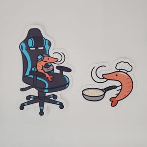 Shrimp Sticker Bundle