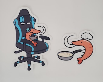 Shrimp Sticker Bundle