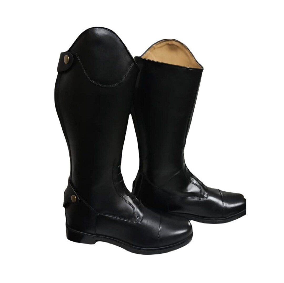 Rovadik Custom Made Riding Boots, Genuine Leather Riding Boots