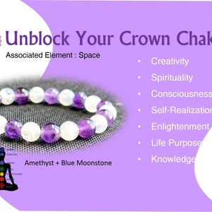 Chakra Bracelet. Unblock Your Chakras. Best Stones Combination for Ideal Healing. Top Quality Natural Stones. Perfect Gift. Free Shipping
