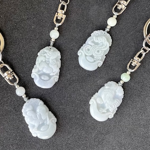 Burmese Jade Amulet. Good Fortune. Lucky Charm. Handmade. Perfect Gift. Free Shipping