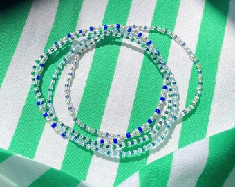 Spigli Venise Armbänder Set von 4 aqua, smaragd, saphir & lapis