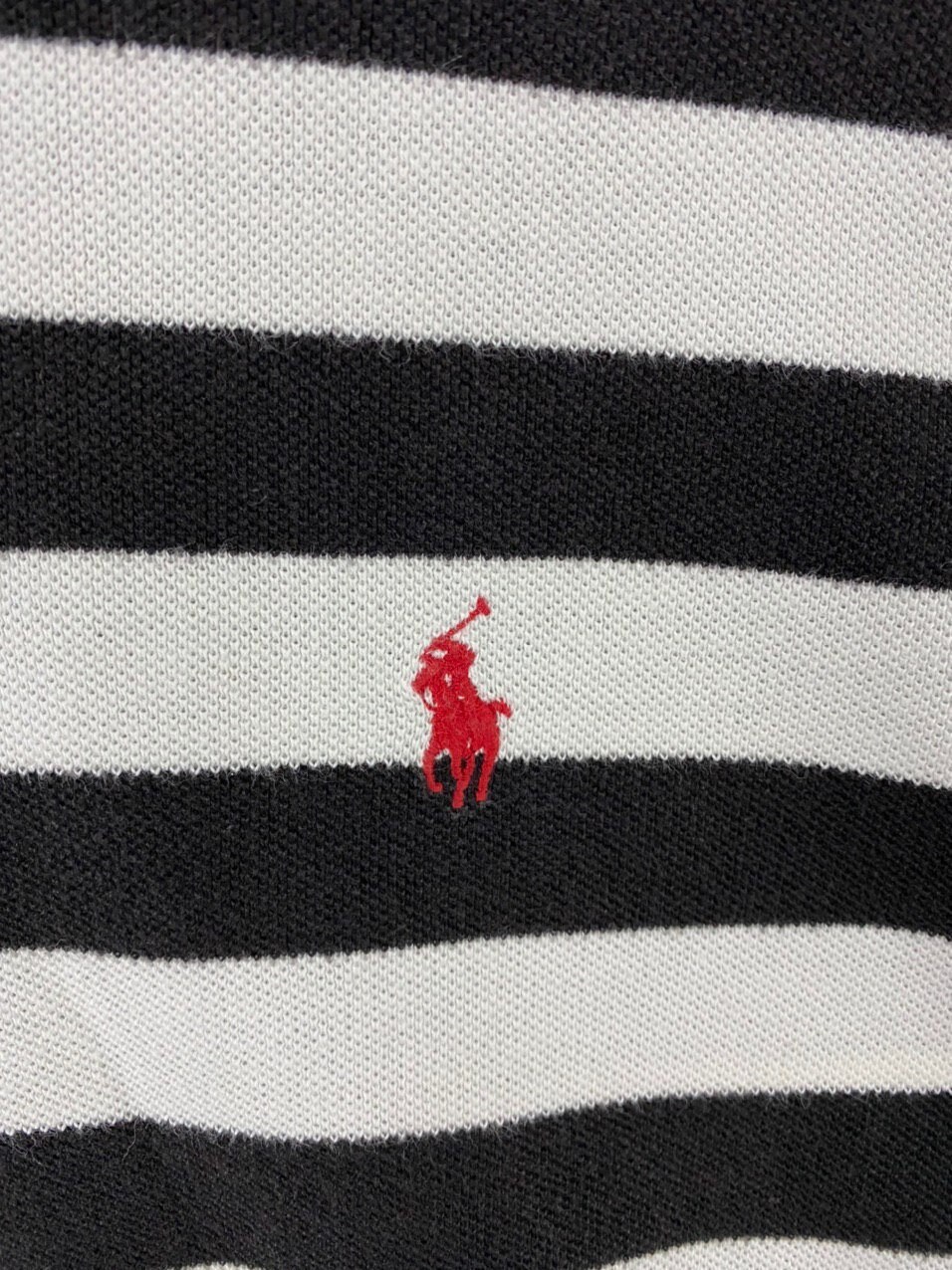 Vintage 90s Polo Ralph Lauren Stripe Stripes Prison Style Hip Hop